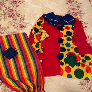 Mens clown costume